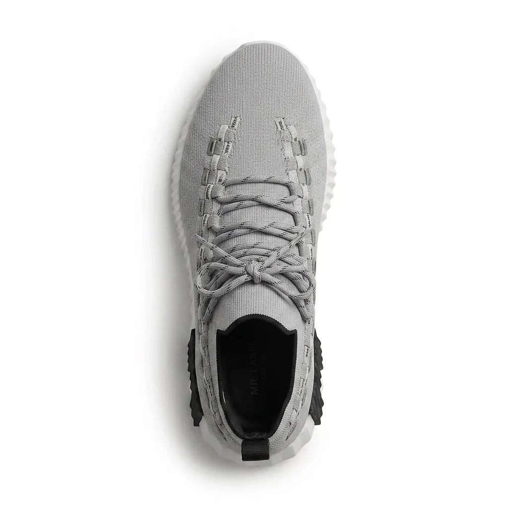 HMES - FLEX SLIP ON TRAINERS - GREY