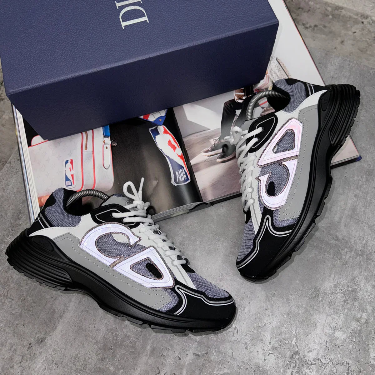 (PRE-ORDER) B30 - TRAINER - BLACK/GREY
