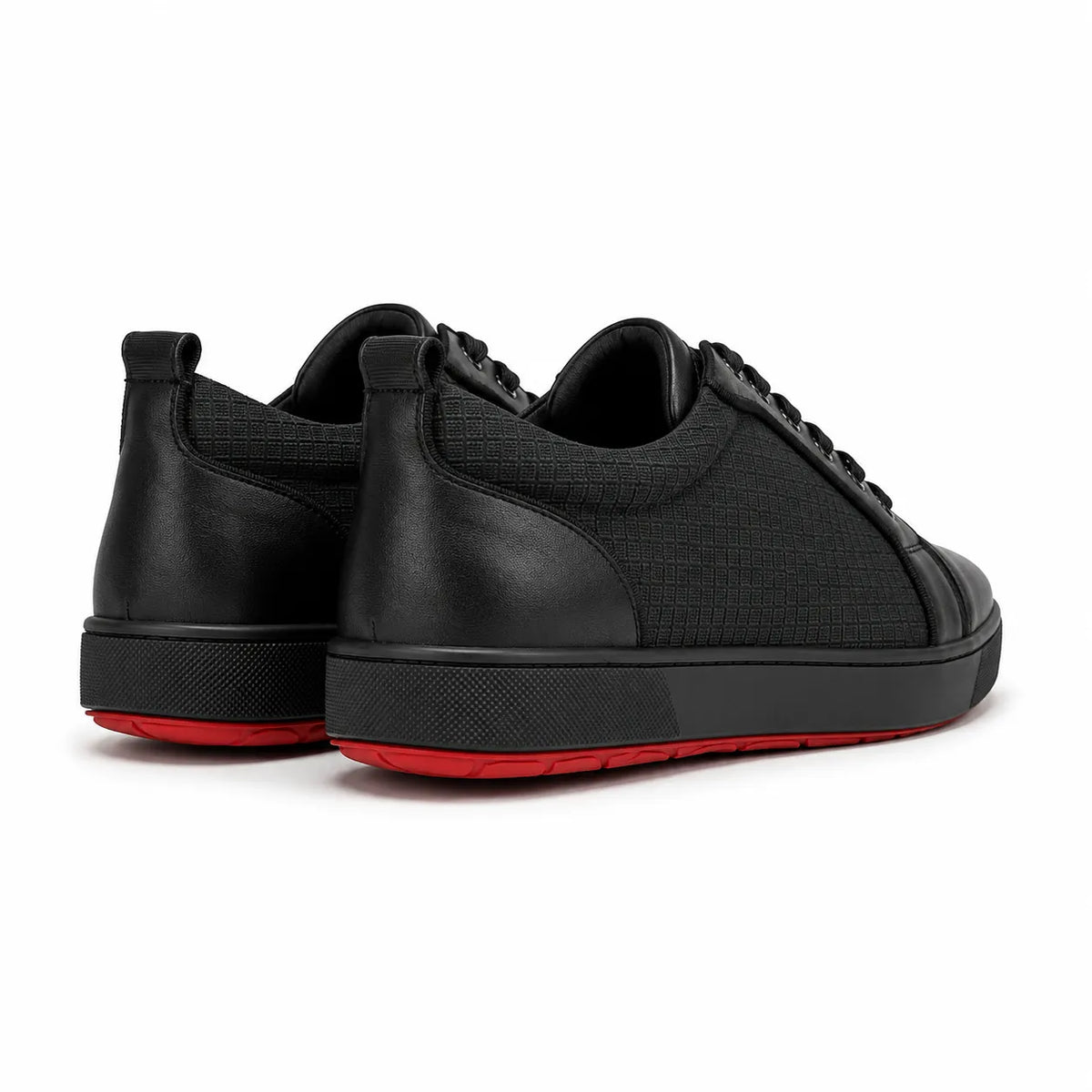LOUB TRAINERS - BLACK / WHITE