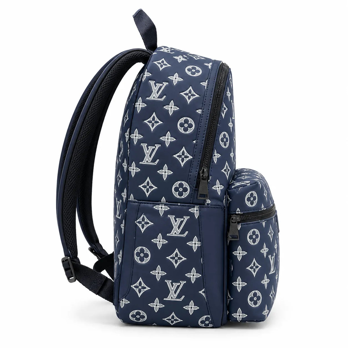 LVE- BACKPACK- BAG - BLUE/WHITE