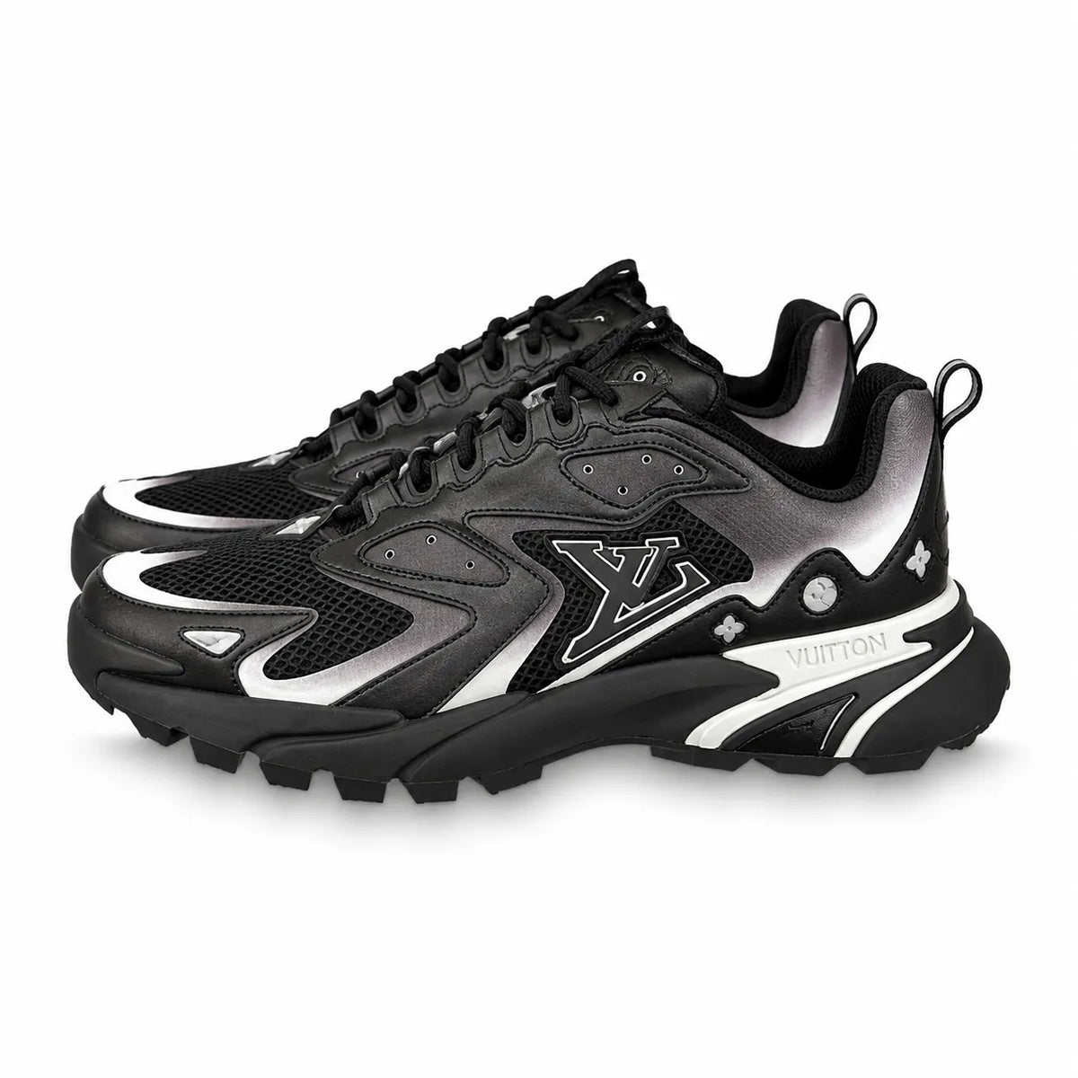 LV RUNNER TRAINER - BLACK / GREY