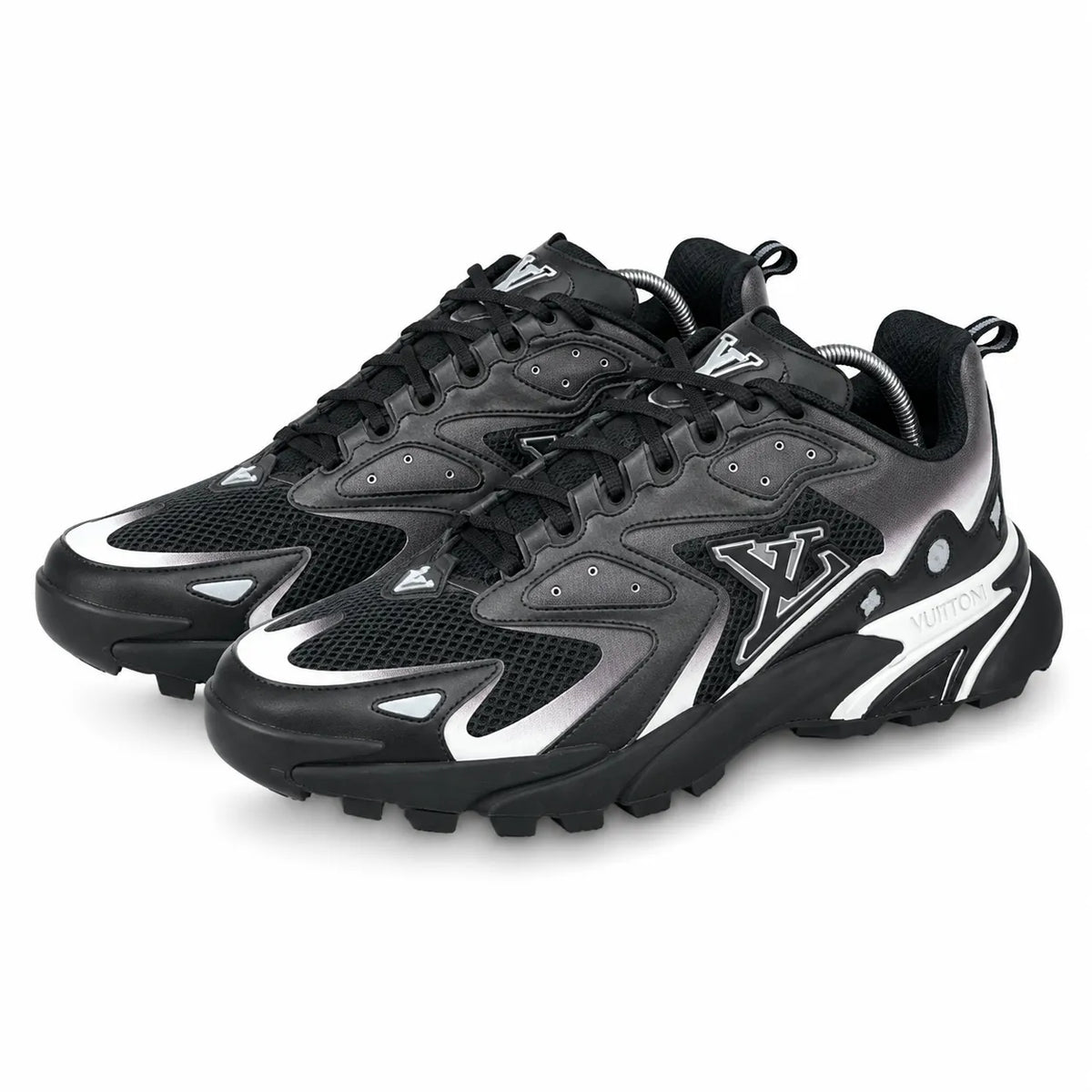 LV RUNNER TRAINER - BLACK / GREY