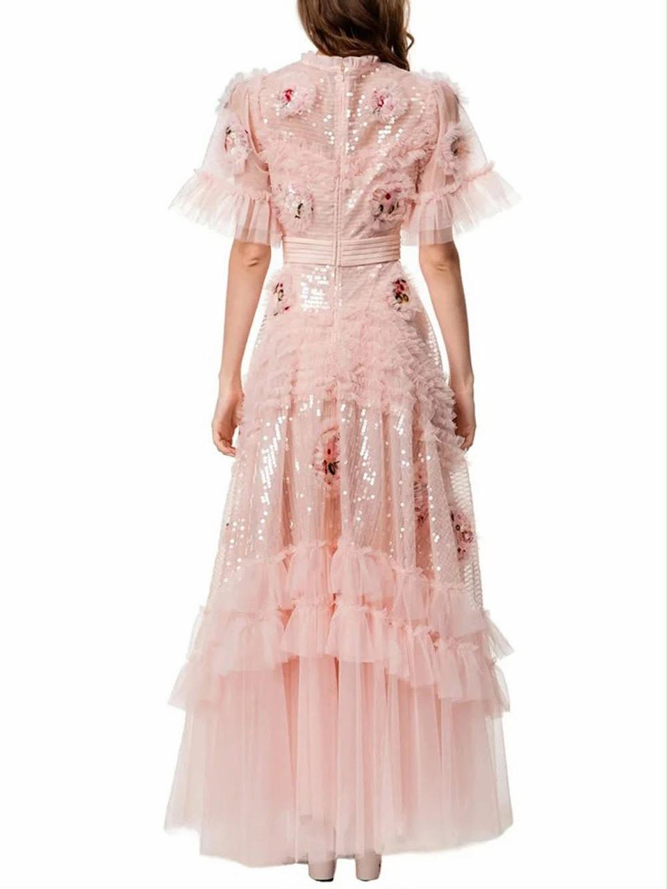 Blush Enchantment Couture Gown