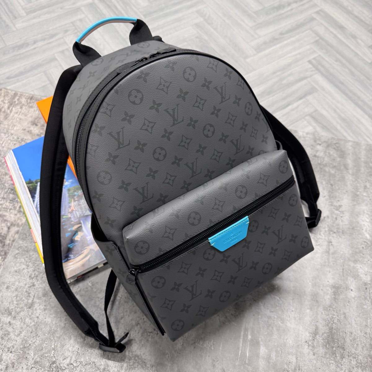 LVE BACKPACK - GREY / AQUA