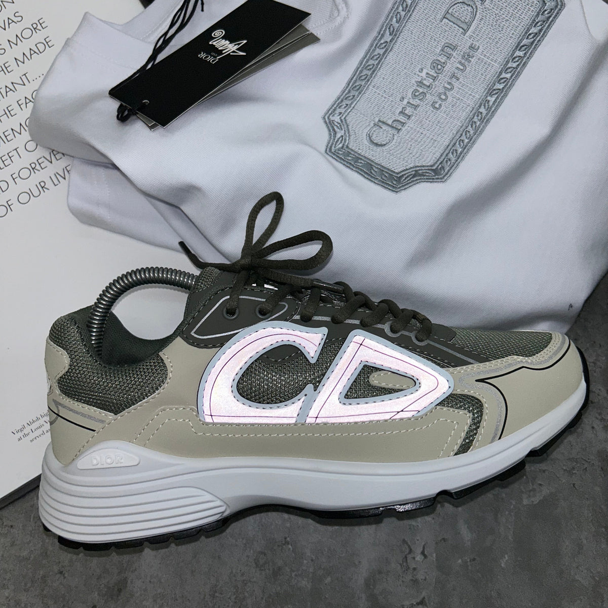 B30 - TRAINERS - OLIVE