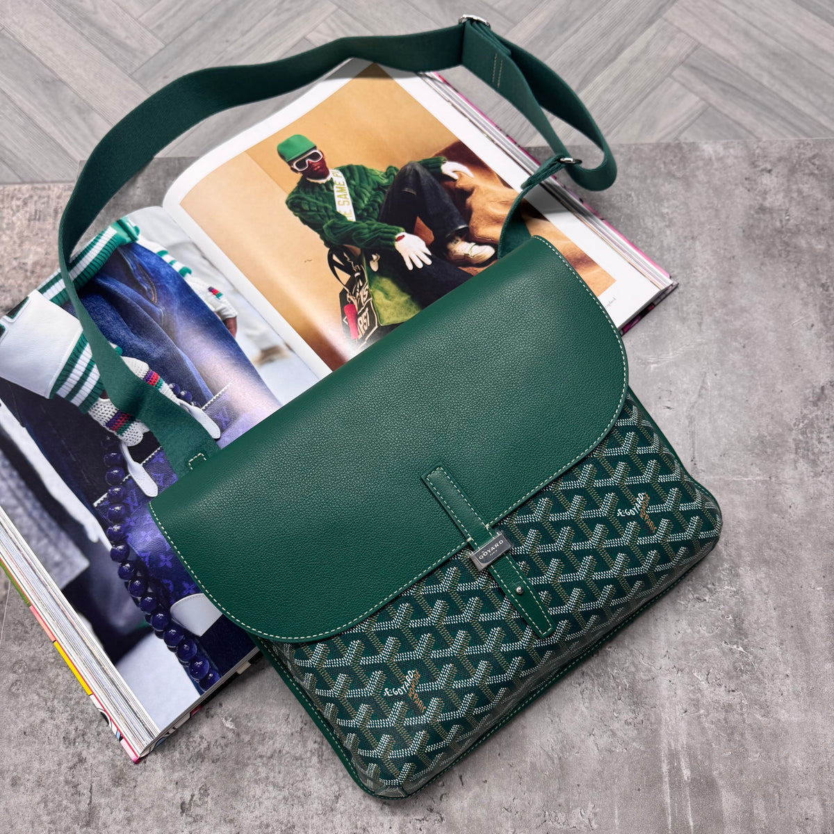 GYRD MAN BAG - GREEN
