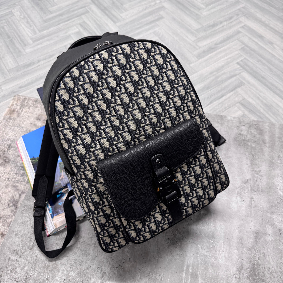 CD SADDLE BACKPACK - CREAM