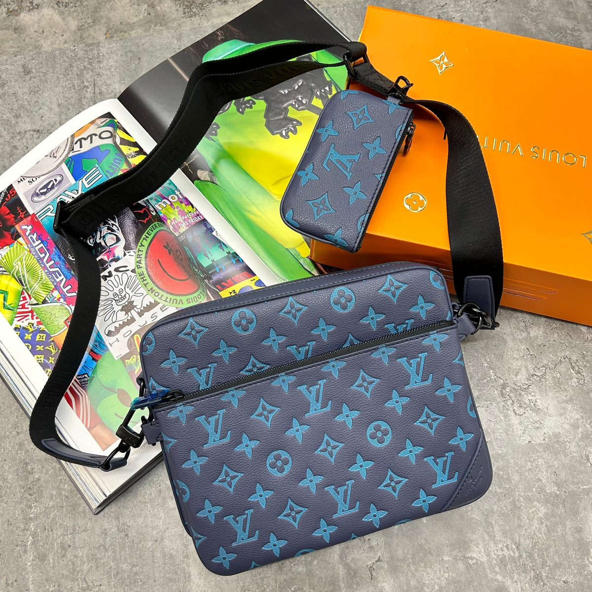 LVE - TRIO BAG - BLUE