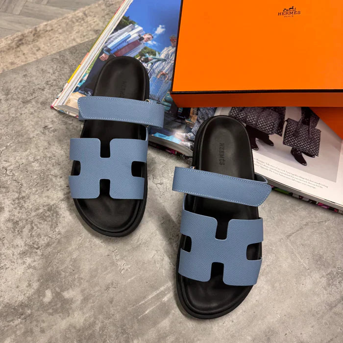 H STRAP SLIDES - BLUE