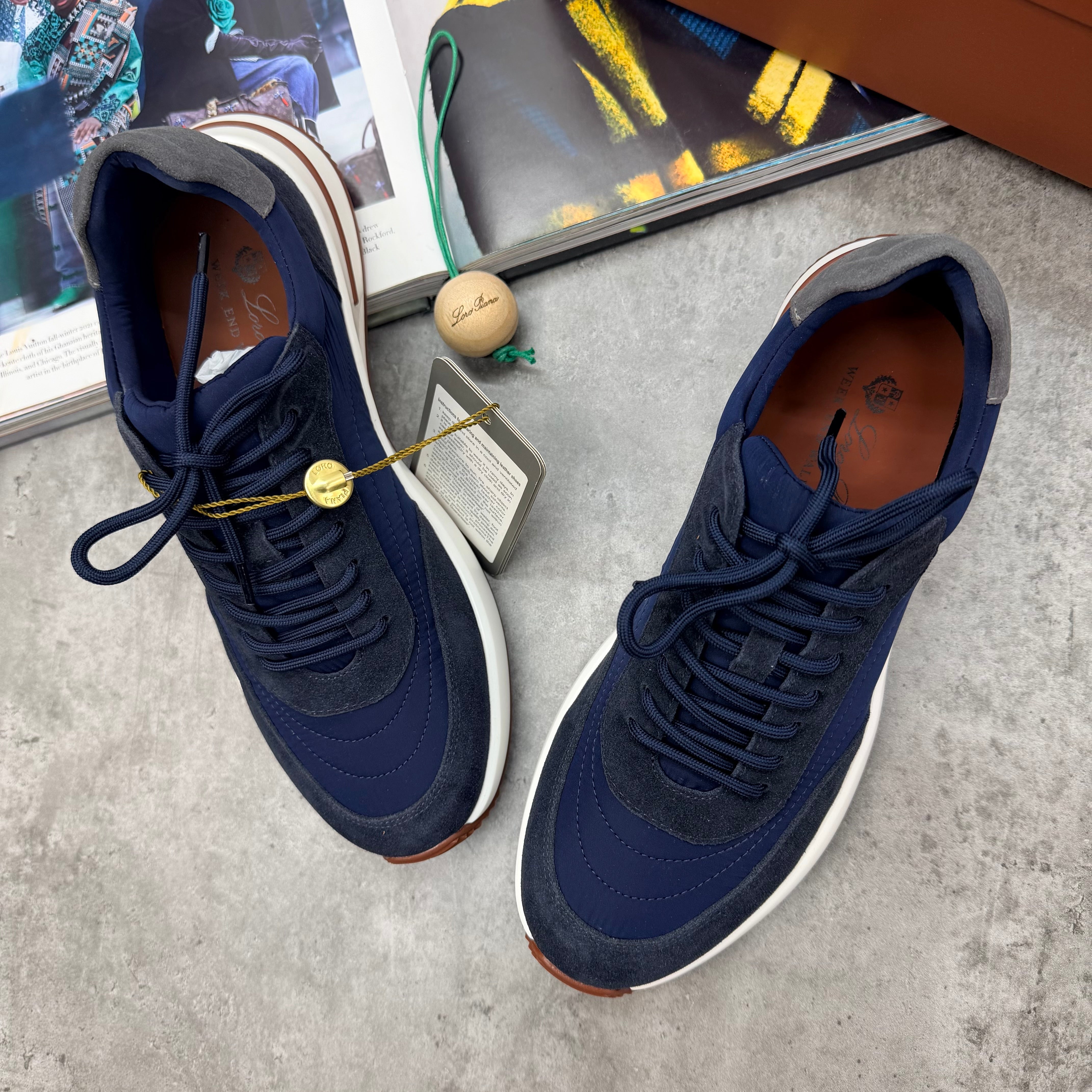 (PRE-ORDER) LORO - TRAINERS - NAVY
