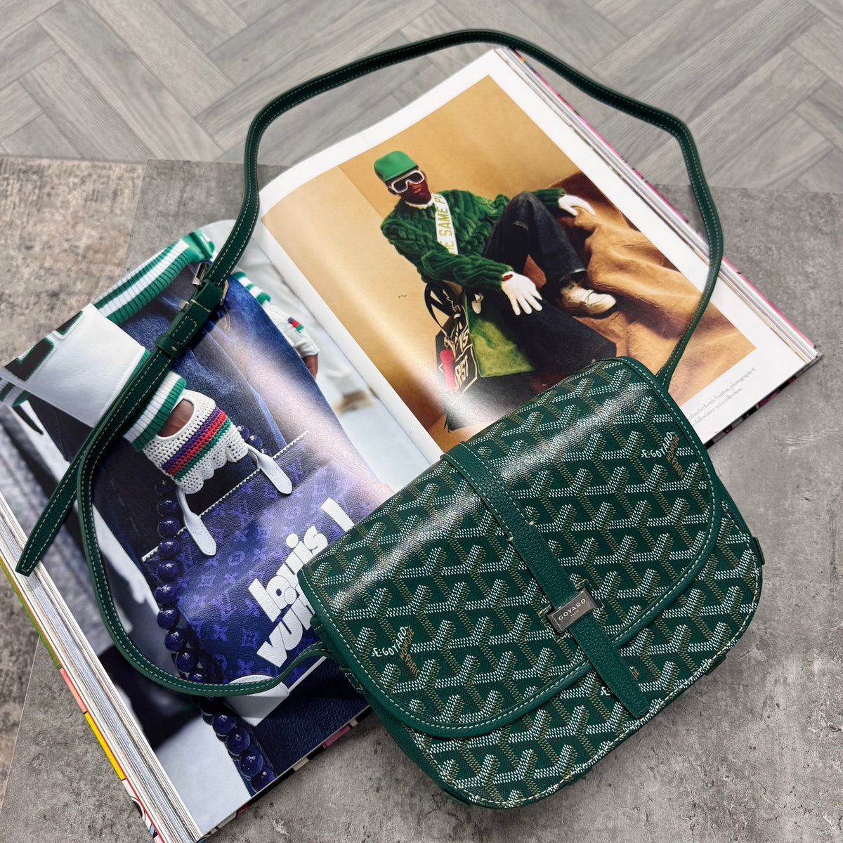 GYRD MAN BAG - GREEN