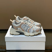 CD - CHRONO TRAINERS - SILVER/SALMON