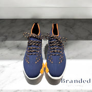 HMES - FLEX SLIP ON TRAINERS - NAVY