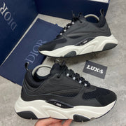 B22 - TRAINERS - BLACK/WHITE