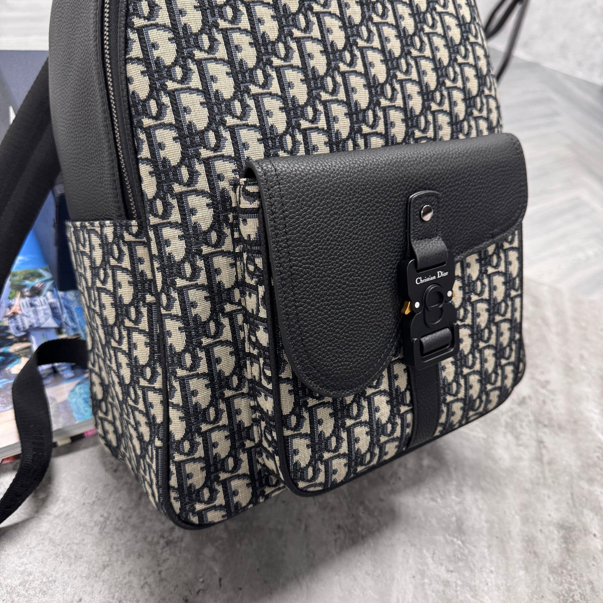 CD SADDLE BACKPACK - CREAM