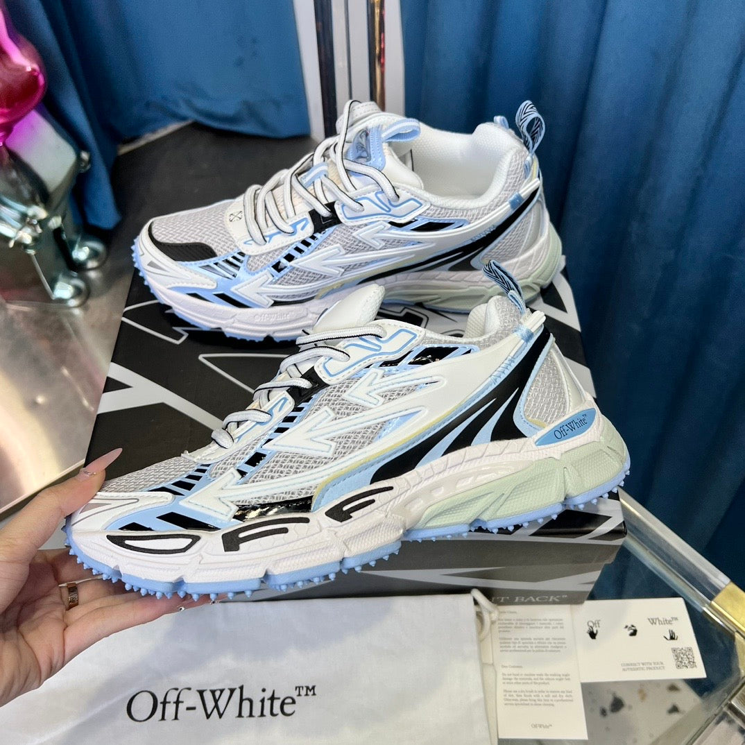 OW - TRAINERS - WHITE/BLUE