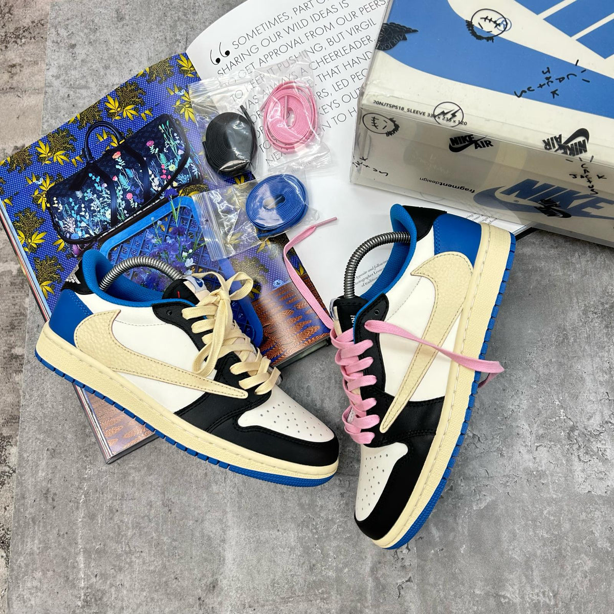N X TS - AIR JORDAN 1 - FRAGMENT DESIGN