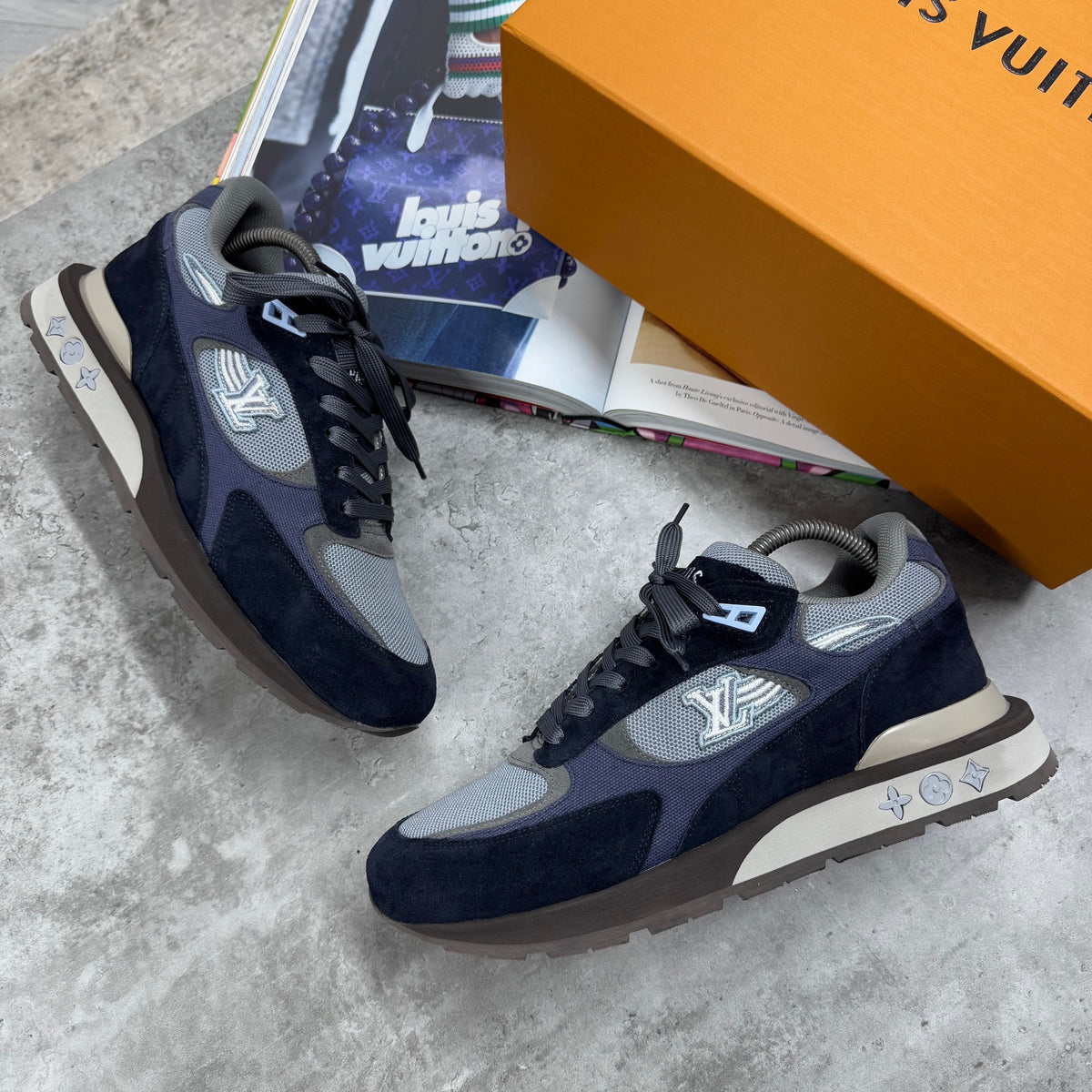 LVE RUNAWAY TRAINERS - NAVY