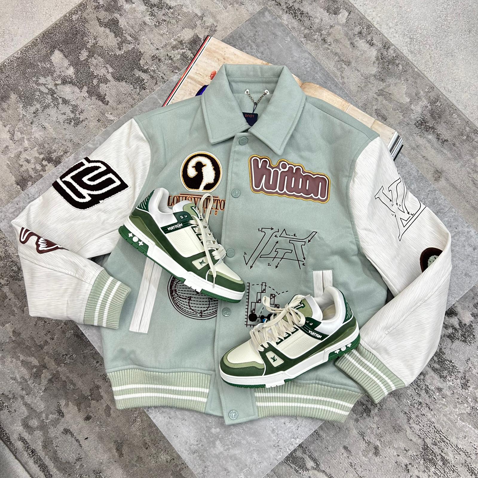 (PRE-ORDER) LVE - TRAINERS - GREEN/WHITE