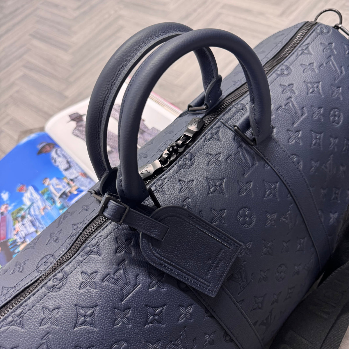 LVE DUFFEL BAG (50) - NAVY