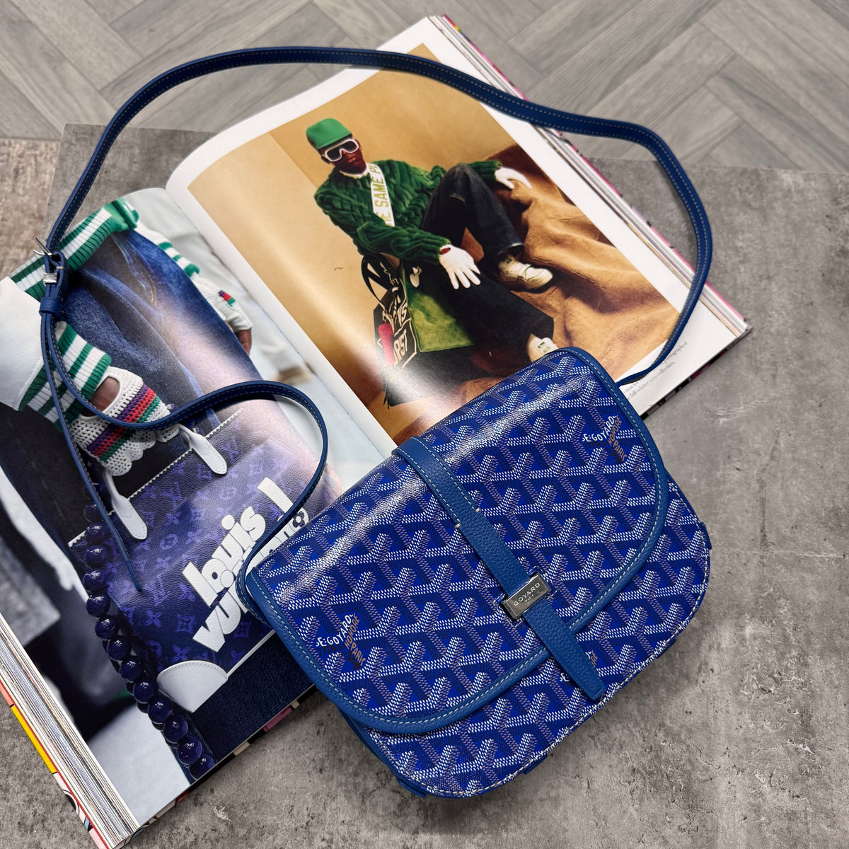 GYRD MAN BAG - BLUE