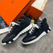 H TRAINER - NAVY SUEDE