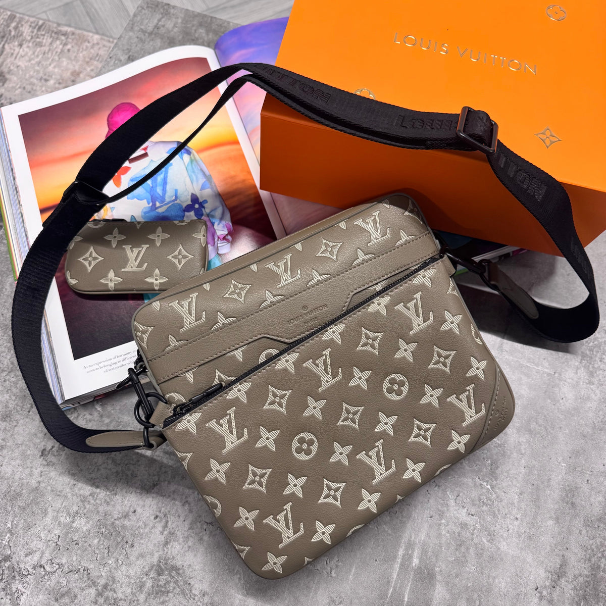 LVE TRIO BAG - KHAKI