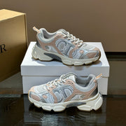 CD - CHRONO TRAINERS - SILVER/SALMON