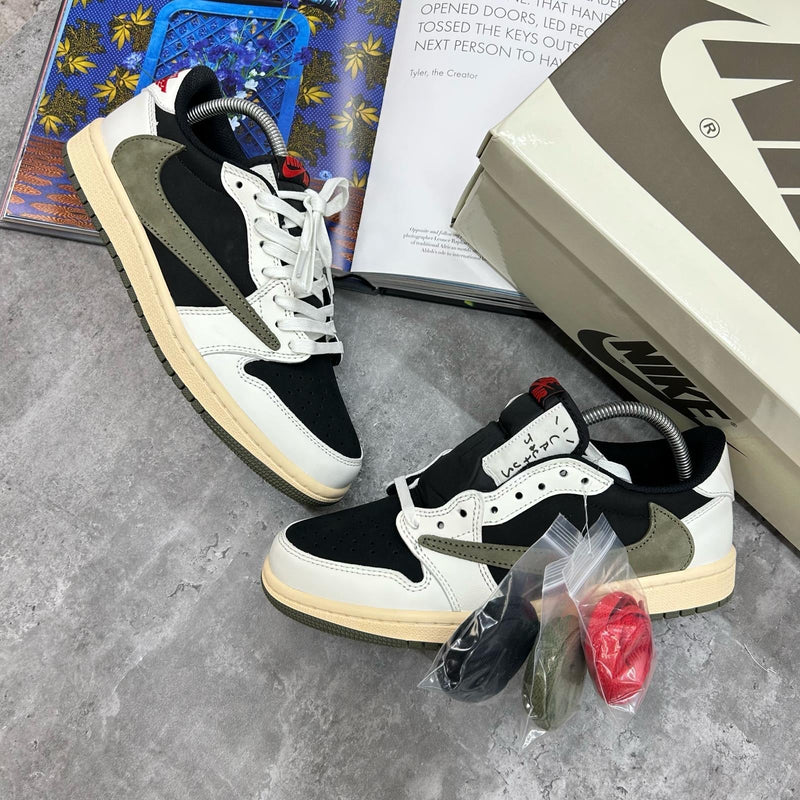 N X TS - AIR JORDAN 1 - OLIVE