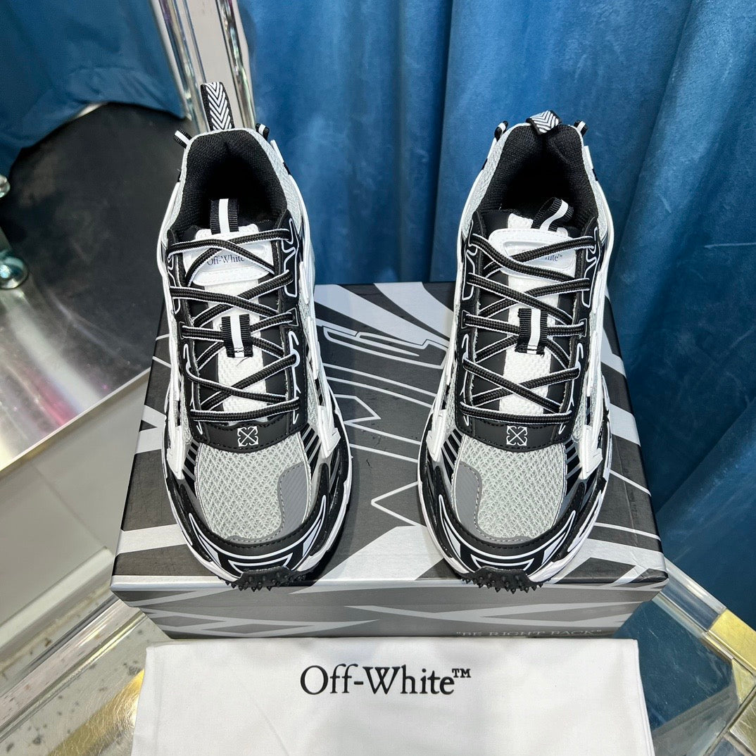 OW - TRAINERS - BLACK/WHITE