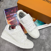 LVE - MONOGRAM TRAINERS - WHITE