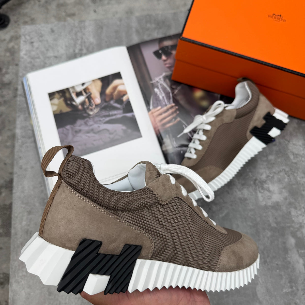 HMES - TRAINERS - BROWN