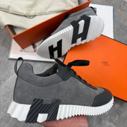 HMES - TRAINERS - GREY/CHARCOAL