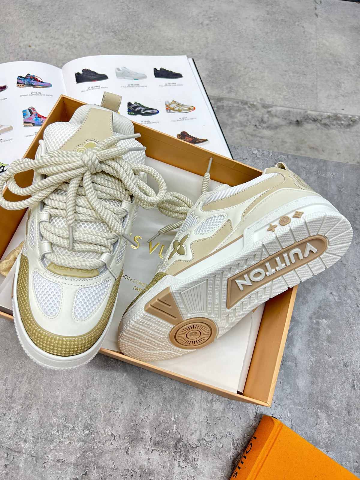 LVE - SKATES TRAINER - BEIGE