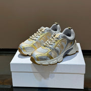 CD - CHRONO TRAINERS - SILVER/GOLD