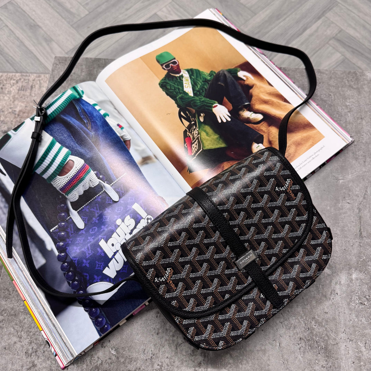 GYRD MAN BAG - BLACK