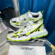 OW - TRAINERS - WHITE/LIME
