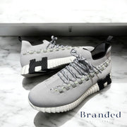 HMES - FLEX SLIP ON TRAINERS - GREY