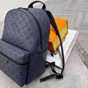LVE MONOGRAM BACKPACK - NAVY