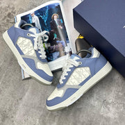 B27 - TRAINERS - LIGHT BLUE/WHITE