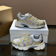 CD - CHRONO TRAINERS - SILVER/GOLD