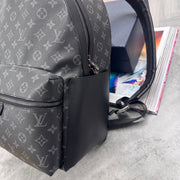 LVE MONOGRAM BACKPACK - BLACK / GREY