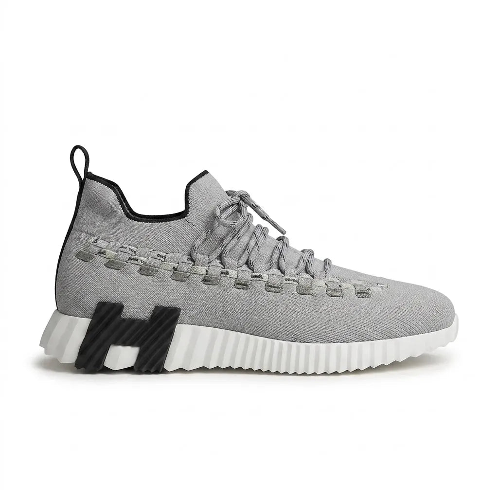 HMES - FLEX SLIP ON TRAINERS - GREY