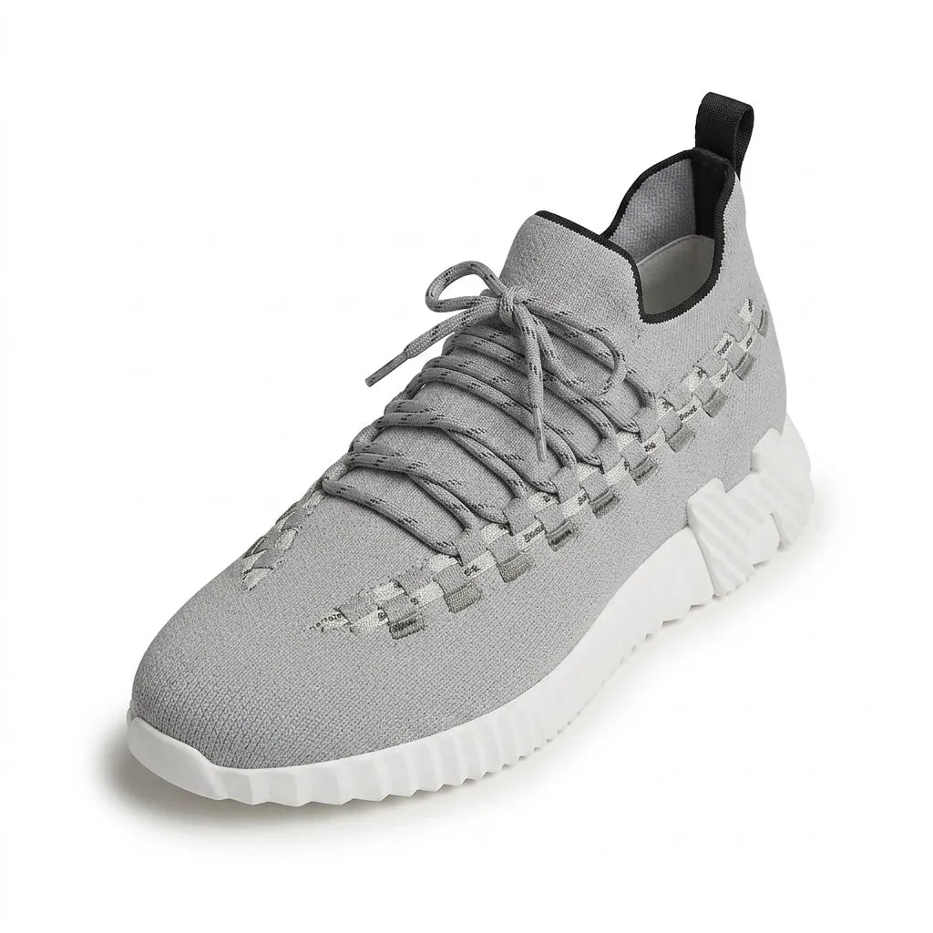 HMES - FLEX SLIP ON TRAINERS - GREY