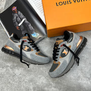 LVE RUNAWAY TRAINERS - GREY / ORANGE