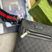 GCI MESSENGER BAG - BLACK