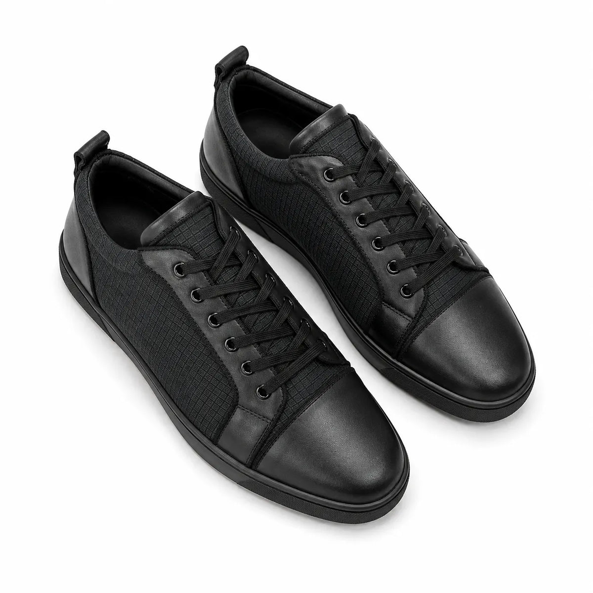 LOUB TRAINERS - BLACK / WHITE