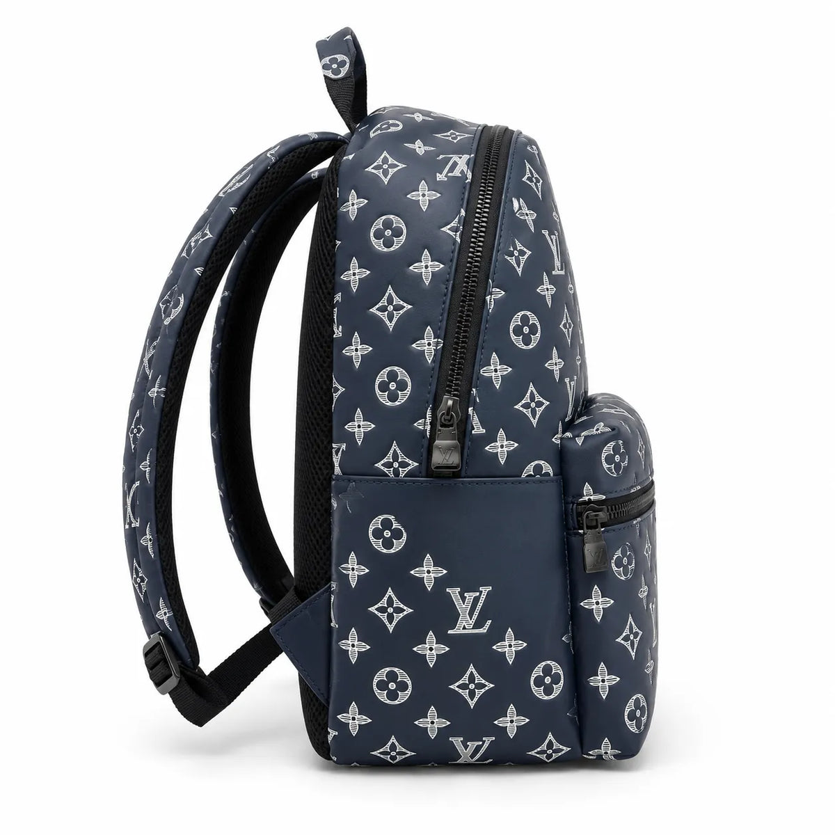 LVE- BACKPACK- BAG - BLUE/WHITE