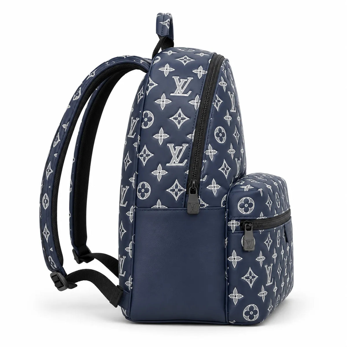LVE- BACKPACK- BAG - BLUE/WHITE