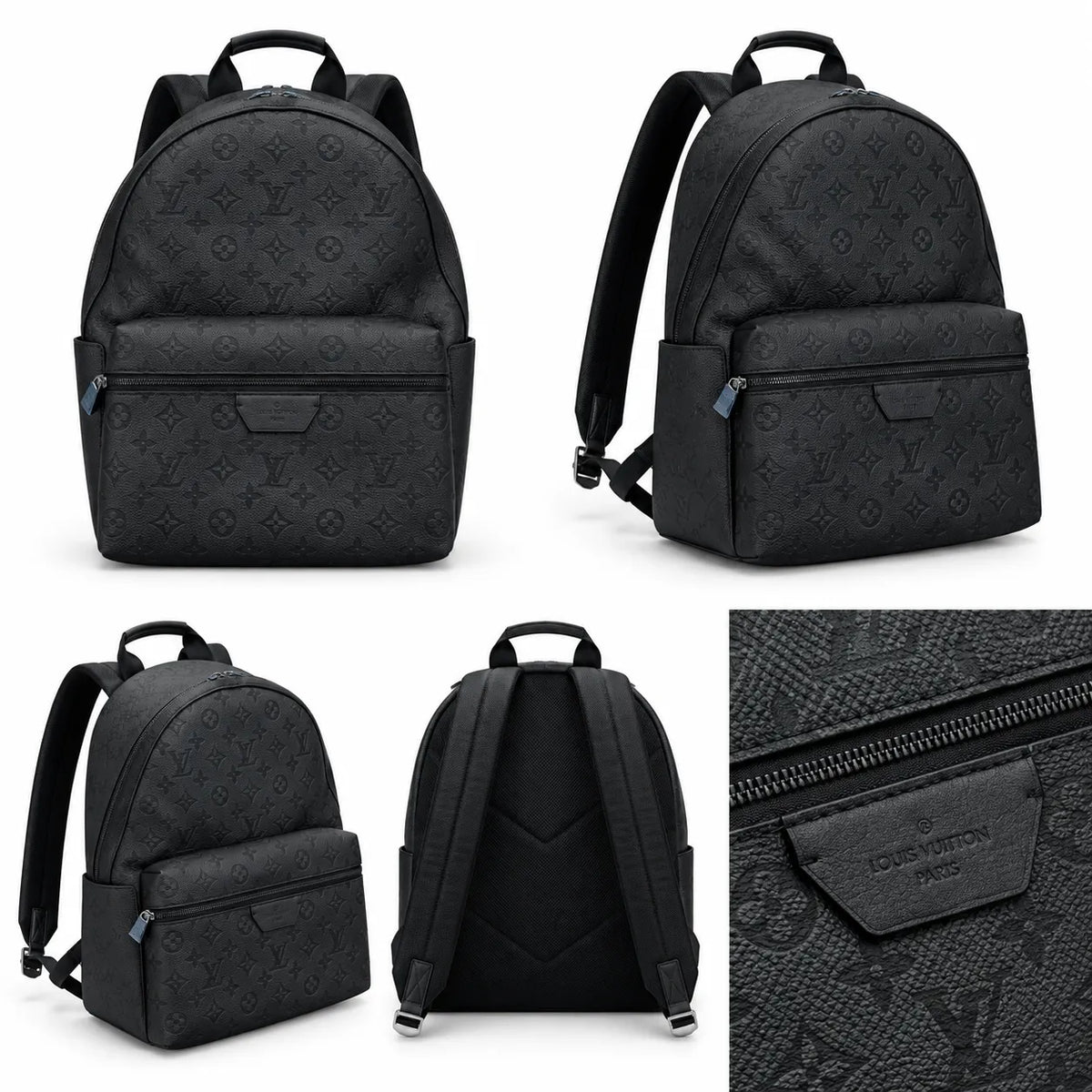 LVE - MONOGRAM BACKPACK - BAG - BLACK